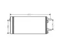 Kondenztor klimatizace AVA QUALITY COOLING ‐ AVA CNA5246D