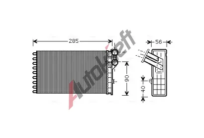 AVA QUALITY COOLING Vmnk tepla vnitnho vytpn AVA CNA6239, CNA6239