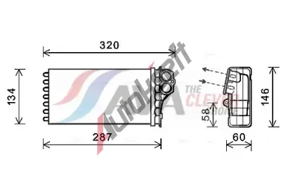 AVA QUALITY COOLING Vmnk tepla vnitnho vytpn AVA CNA6279, CNA6279