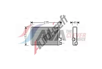 AVA QUALITY COOLING Výměník tepla vnitřního vytápění AVA CNA6305, CNA6305 AVA QUALITY COOLING Výměník tepla vnitřního vytápění AVA CNA6305, CNA6305
