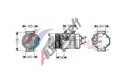 AVA QUALITY COOLING Kompresor klimatizace ** CLEVER FIT ** AVA CNAK253, CNAK253