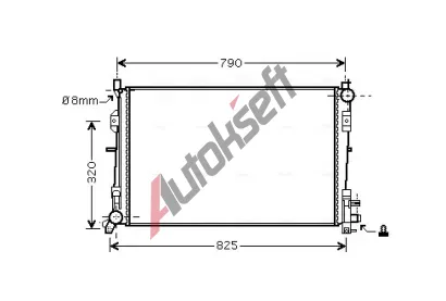 AVA QUALITY COOLING Chladi� vody AVA CR2092, CR2092