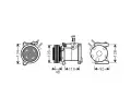 AVA QUALITY COOLING Kompresor klimatizace ‐ AVA CRAK102  AVA QUALITY COOLING Kompresor klimatizace ‐ AVA CRAK102