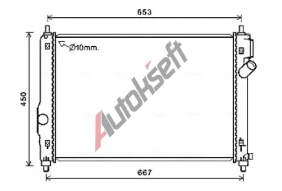 AVA QUALITY COOLING Chladi� vody AVA CT2064, CT2064