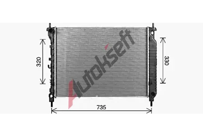 AVA QUALITY COOLING Chladi vody AVA CT2083, CT2083