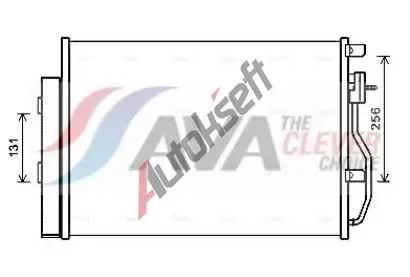 AVA QUALITY COOLING Kondenz�tor klimatizace ** CLEVER FIT ** AVA CTA5048D, CTA5048D