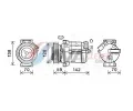 Kompresor klimatizace&nbsp;AVA QUALITY COOLING&nbsp;&dash;&nbsp;AVA CTK063