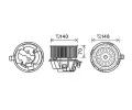 Vnitn ventiltor AVA QUALITY COOLING ‐ AVA DA8012