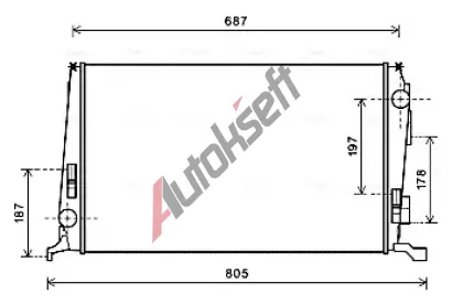 AVA QUALITY COOLING Chladi vody AVA DAA2005, DAA2005