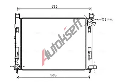 AVA QUALITY COOLING Chladi vody AVA DAA2007, DAA2007