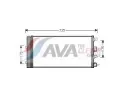 Kondenztor klimatizace AVA QUALITY COOLING ‐ AVA DAA5004D