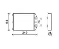 Výměník tepla vnitřního vytápění AVA QUALITY COOLING ‐ AVA DAA6014  Výměník tepla vnitřního vytápění AVA QUALITY COOLING ‐ AVA DAA6014