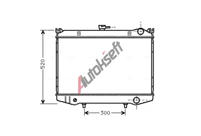 AVA Clever Choice Chladi� vody AVA DN2064, DN2064