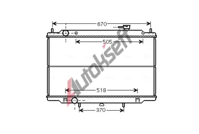 AVA QUALITY COOLING Chladi vody AVA DN2302, DN2302