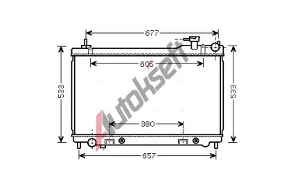 AVA QUALITY COOLING Chladi vody AVA DN2304, DN2304