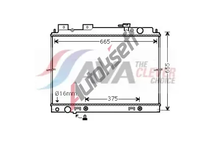 AVA QUALITY COOLING Chladič vody AVA DN2430, DN2430 AVA QUALITY COOLING Chladič vody AVA DN2430, DN2430