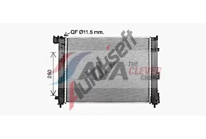 AVA QUALITY COOLING Chladič vody AVA DN2480, DN2480 AVA QUALITY COOLING Chladič vody AVA DN2480, DN2480