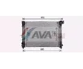 AVA QUALITY COOLING Chladič vody AVA DN2480, DN2480