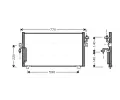 Kondenz�tor klimatizace&nbsp;AVA Clever Choice&nbsp;&dash;&nbsp;AVA DN5182