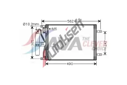 AVA QUALITY COOLING Kondenztor klimatizace ** CLEVER FIT ** AVA DN5252D, DN5252D