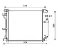 Kondenztor klimatizace AVA QUALITY COOLING ‐ AVA DN5403D