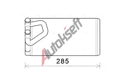 AVA QUALITY COOLING Výměník tepla vnitřního vytápění AVA DN6373, DN6373 AVA QUALITY COOLING Výměník tepla vnitřního vytápění AVA DN6373, DN6373