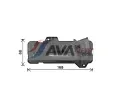 Vmnk tepla vnitnho vytpn AVA QUALITY COOLING ‐ AVA DN6473