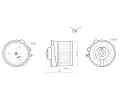 Vnitn ventiltor AVA QUALITY COOLING ‐ AVA DN8486