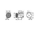 Kompresor klimatizace AVA QUALITY COOLING ‐ AVA DNAK259