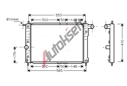 AVA QUALITY COOLING Chladi vody AVA DW2039, DW2039