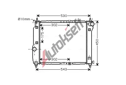 AVA QUALITY COOLING Chladi vody AVA DWA2066, DWA2066