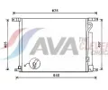 Kondenztor klimatizace AVA QUALITY COOLING ‐ AVA DWA5139D