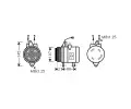 Kompresor klimatizace AVA QUALITY COOLING ‐ AVA DWAK079
