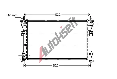 AVA QUALITY COOLING Chladi vody AVA FD2318, FD2318