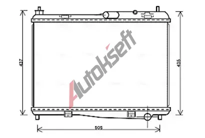 AVA QUALITY COOLING Chladi� vody AVA FD2440, FD2440