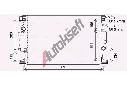 AVA QUALITY COOLING Chladi vody AVA FD2642, FD2642