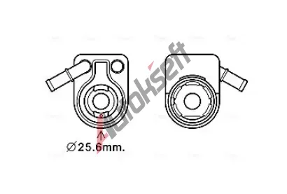 AVA QUALITY COOLING Chladi oleje AVA FD3622, FD3622
