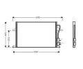Kondenztor klimatizace AVA QUALITY COOLING ‐ AVA FD5259