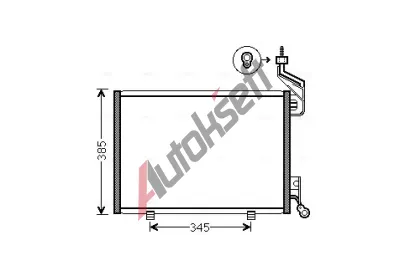AVA QUALITY COOLING Kondenzátor - klimatizace AVA FD5444, FD5444 AVA QUALITY COOLING Kondenzátor - klimatizace AVA FD5444, FD5444