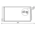 Kondenztor klimatizace AVA QUALITY COOLING ‐ AVA FD5485D