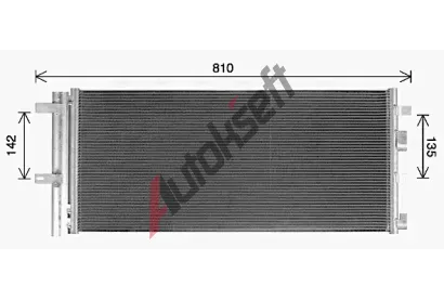 AVA QUALITY COOLING Kondenztor klimatizace AVA FD5659D, FD5659D