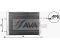 Kondenz�tor klimatizace&nbsp;AVA Clever Choice&nbsp;&dash;&nbsp;AVA FD5694D