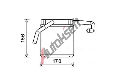 AVA QUALITY COOLING Vmnk tepla vnitnho vytpn AVA FD6607, FD6607