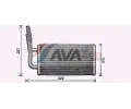 AVA QUALITY COOLING Výměník tepla vnitřního vytápění ** CLEVER FIT ** AVA FD6661, FD6661