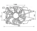 Vtrk chlazen motoru AVA QUALITY COOLING ‐ AVA FD7577