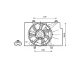 Vtrk chlazen motoru AVA QUALITY COOLING ‐ AVA FD7582