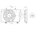 Vtrk chlazen motoru AVA QUALITY COOLING ‐ AVA FD7709
