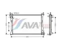 Chladi vody AVA QUALITY COOLING ‐ AVA FDA2400