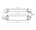 Chladi vzduchu intercooler AVA QUALITY COOLING ‐ AVA FDA4481