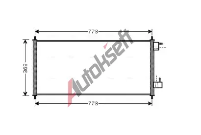 AVA QUALITY COOLING Kondenztor klimatizace AVA FDA5361, FDA5361
